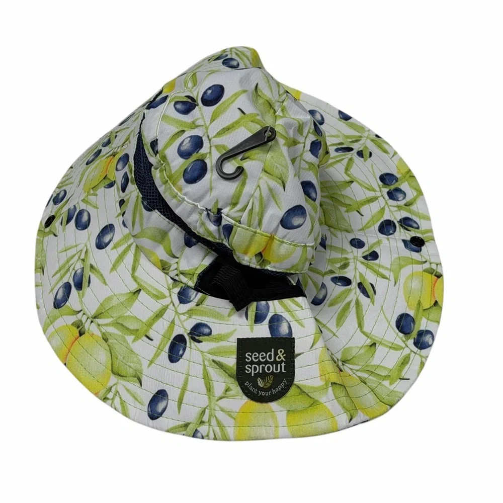 Seed & Sprout Adjustable Women's Bucket Sun Hat - 2 colors to choose from! NWT